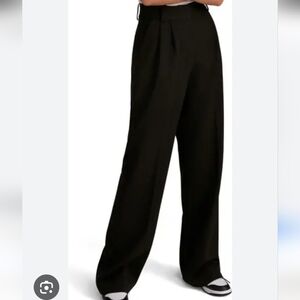 Favorite Daughter high waist pleated wide leg pants Sz 8